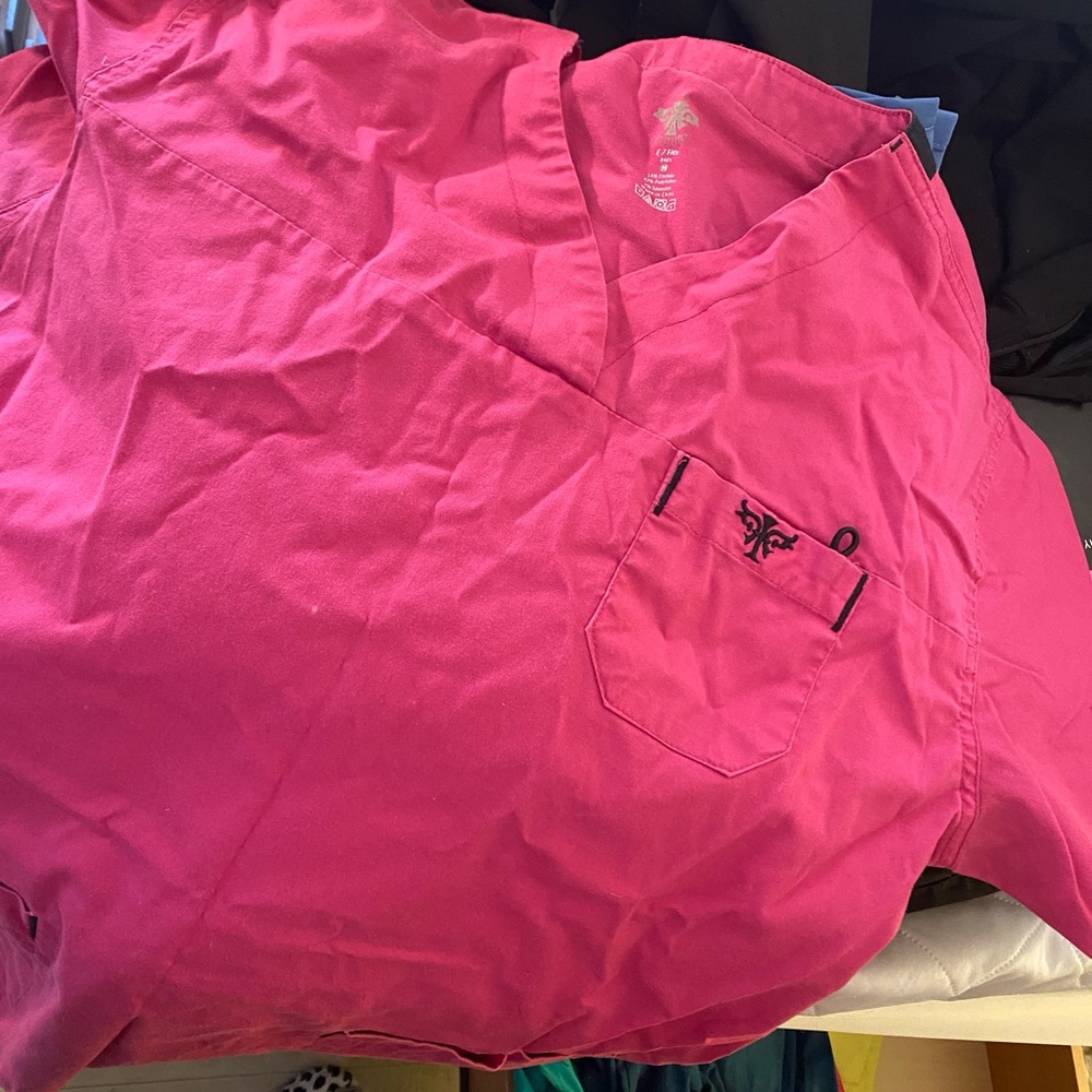 Med couture scrub top